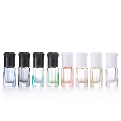 Octagonal Roller Bottle Glass 12ml Refillable Container Sub Package Bottle