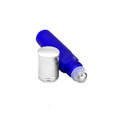 Various Caps Clear Glass Roll On Bottles Screen Printing Surface Handling