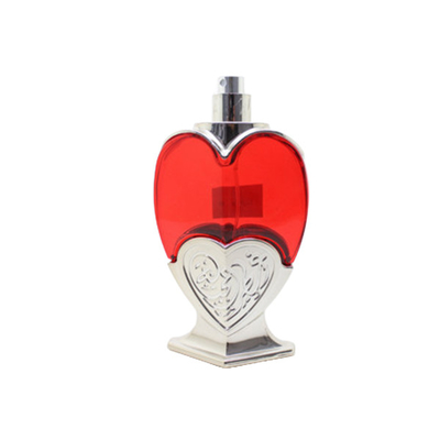 Round Tall Shape Perfume Stick Glass Bottle Hot Stamping Logo With Silver Spray