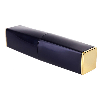 Lightweight Luxury Empty Black Lipstick Tubes Packaging Custom Color And Size