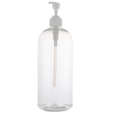 1000ml Clear Plastic PET Liquid Shampoo Mousse Bottle for Personal Care Products
