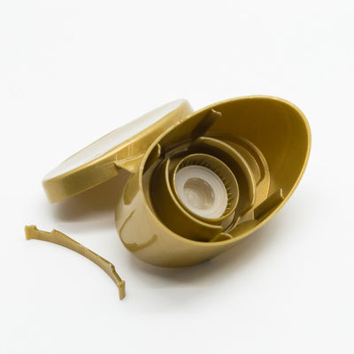 27mm Snap-On Oval Tamper Evident Flip Valve Cap For Customized Sealing Solutions