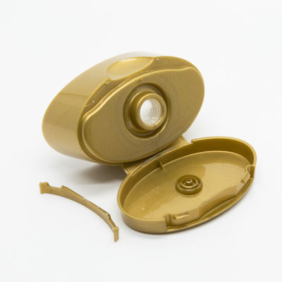 27mm Snap-On Oval Tamper Evident Flip Valve Cap For Customized Sealing Solutions