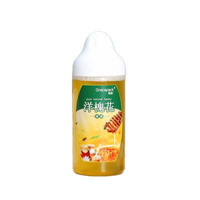 38/400 PP White Food Grade Cap for Honey Bottle with Screw Nipple Cap for OEM Service
