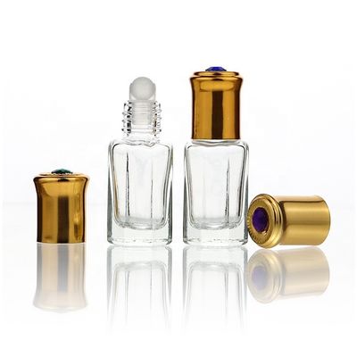 ‌Custom Colored Small Glass Roller Bottles 3ml 6ml 10ml With Metal Plastic Ball‌ For Perfume & Aromatherapy‌