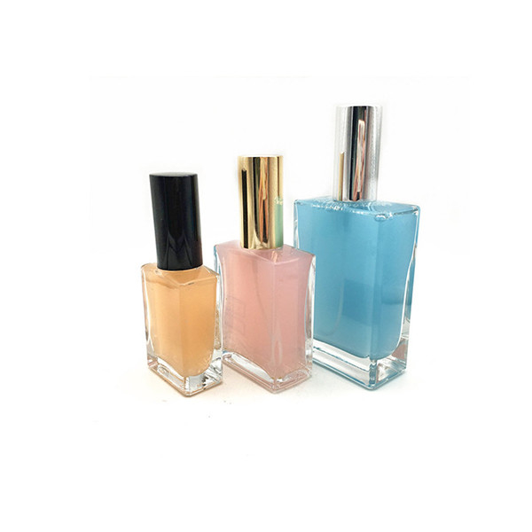 100ml Refillable Glass Perfume Bottle , Custom Color Refillable Glass Scent Bottles