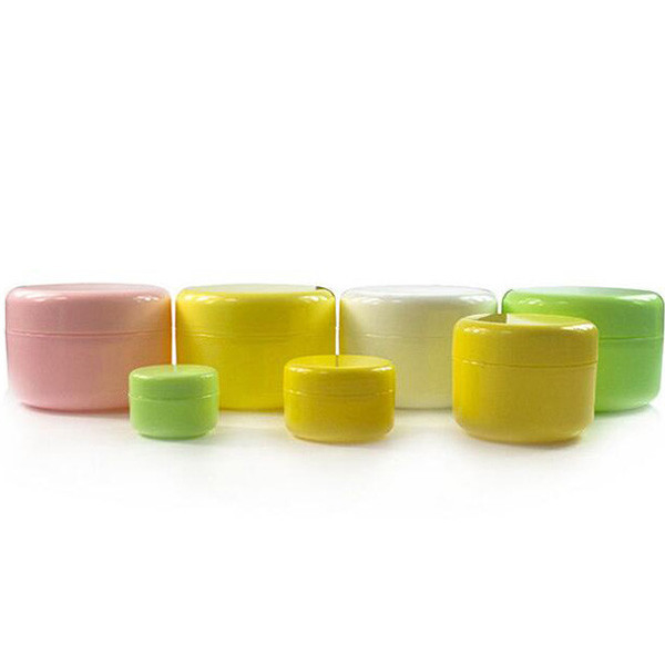 Colorful Smooth PP Cosmetic Jar 30g 50g 100g For Skincare Cream Packaging