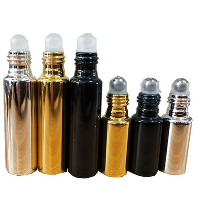 전기 도금물 UV 글라스 5ML 10ML 비어 있는 향기 롤러병