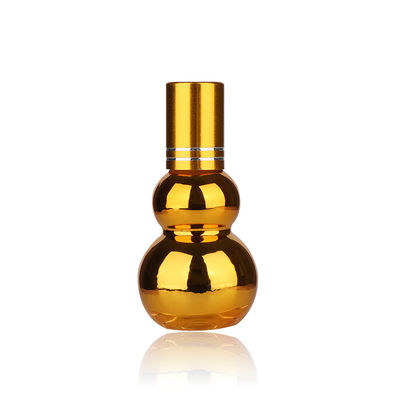럭셔리 UV 금색 고추 모양 금속 롤러 볼 에센셜 오일 빈 롤러 병 50ml 100ml